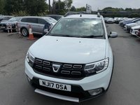 USED 2017 17 DACIA SANDERO STEPWAY 1.5 Turbo Diesel (DCI), Laureate, 5 Door Hatchback, Manual, Euro 6, �&pound;20 Yearly Road Tax (Low Emissions). FULL 12 MONTH MOT WITH EVERY CAR