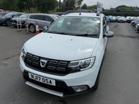 USED 2017 17 DACIA SANDERO STEPWAY 1.5 Turbo Diesel (DCI), Laureate, 5 Door Hatchback, Manual, Euro 6, �&pound;20 Yearly Road Tax (Low Emissions). FULL 12 MONTH MOT WITH EVERY CAR