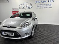USED 2011 61 FORD FIESTA 1.25 Zetec Hatchback 5dr Petrol Manual (129 g/km, 81 bhp) HEATED FRONT SCREEN