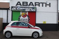 USED 2018 18 FIAT 500 1.2 Lounge Hatchback 3dr Petrol Manual Euro 6 (s/s) (69 bhp) FINISHED IN BOSSA NOVA WHITE--NAV