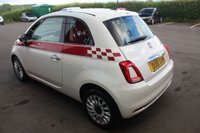 USED 2018 18 FIAT 500 1.2 Lounge Hatchback 3dr Petrol Manual Euro 6 (s/s) (69 bhp) FINISHED IN BOSSA NOVA WHITE--NAV