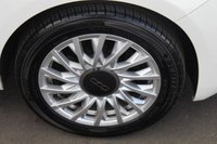 USED 2018 18 FIAT 500 1.2 Lounge Hatchback 3dr Petrol Manual Euro 6 (s/s) (69 bhp) FINISHED IN BOSSA NOVA WHITE--NAV