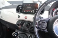 USED 2018 18 FIAT 500 1.2 Lounge Hatchback 3dr Petrol Manual Euro 6 (s/s) (69 bhp) FINISHED IN BOSSA NOVA WHITE--NAV
