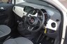USED 2018 18 FIAT 500 1.2 Lounge Hatchback 3dr Petrol Manual Euro 6 (s/s) (69 bhp) FINISHED IN BOSSA NOVA WHITE--NAV