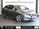 USED 2020 70 NISSAN LEAF 40kWh N-Connecta Hatchback 5dr Electric Auto (150 ps) FULL SERVICE HISTORY + SATELLITE NAVIGATION + APPLE CARPLAY / ANDROID AUTO + BLUETOOTH CONNECTIVITY INCLUDING MEDIA STREAMING + 360 DEGREE VIEW CAMERA + TOUCH SCREEN MEDIA DISPLAY BLIND SPOT ASSIST + LANE ASSIST + DAB DIGITAL + HEATED LEATHER MULTI FUNCTIONAL STEERING WHEEL + CLIMATE CONTROL + AIR CONDITIONING + IN CAR ENTERTAINMENT + AUTOMATIC LED HEADLIGHTS + LED DAY TIME RUNNING LIGHTS + AUTOMATIC WIPERS WITH RAIN SENSOR + ELECTRIC WINDOWS + ELECTRIC HEATED POWER FOLDING DOOR MIRRORS