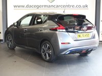 USED 2020 70 NISSAN LEAF 40kWh N-Connecta Hatchback 5dr Electric Auto (150 ps) FULL SERVICE HISTORY + SATELLITE NAVIGATION + APPLE CARPLAY / ANDROID AUTO + BLUETOOTH CONNECTIVITY INCLUDING MEDIA STREAMING + 360 DEGREE VIEW CAMERA + TOUCH SCREEN MEDIA DISPLAY BLIND SPOT ASSIST + LANE ASSIST + DAB DIGITAL + HEATED LEATHER MULTI FUNCTIONAL STEERING WHEEL + CLIMATE CONTROL + AIR CONDITIONING + IN CAR ENTERTAINMENT + AUTOMATIC LED HEADLIGHTS + LED DAY TIME RUNNING LIGHTS + AUTOMATIC WIPERS WITH RAIN SENSOR + ELECTRIC WINDOWS + ELECTRIC HEATED POWER FOLDING DOOR MIRRORS