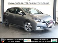 USED 2020 70 NISSAN LEAF 40kWh N-Connecta Hatchback 5dr Electric Auto (150 ps) FULL SERVICE HISTORY + SATELLITE NAVIGATION + APPLE CARPLAY / ANDROID AUTO + BLUETOOTH CONNECTIVITY INCLUDING MEDIA STREAMING + 360 DEGREE VIEW CAMERA + TOUCH SCREEN MEDIA DISPLAY BLIND SPOT ASSIST + LANE ASSIST + DAB DIGITAL + HEATED LEATHER MULTI FUNCTIONAL STEERING WHEEL + CLIMATE CONTROL + AIR CONDITIONING + IN CAR ENTERTAINMENT + AUTOMATIC LED HEADLIGHTS + LED DAY TIME RUNNING LIGHTS + AUTOMATIC WIPERS WITH RAIN SENSOR + ELECTRIC WINDOWS + ELECTRIC HEATED POWER FOLDING DOOR MIRRORS
