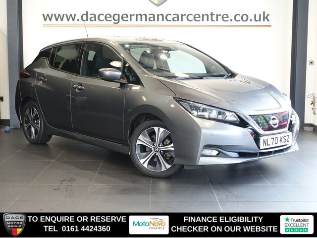 View our Nissan Leaf 40kWh N-Connecta Hatchback 5dr Electric Auto (150 ps)
