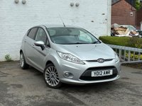 USED 2012 12 FORD FIESTA 1.4 Titanium Hatchback 5dr Petrol Manual (133 g/km, 94 bhp) THIS RARE FIND COMES WITH FULL SERVICE HISTORY,ALLOY,AIR CON,POWER MIRRORS REAR SENSORS AND MORE
