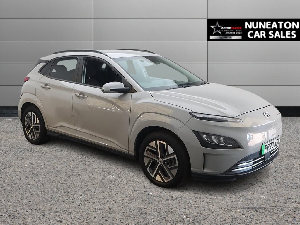 USED 2023 23 HYUNDAI KONA 64kWh Premium SUV 5dr Electric Auto (10.5kW Charger) (204 ps) 