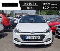 USED 2016 16 HYUNDAI I20 1.2 GO! Hatchback 5dr Petrol Manual Euro 6 (84 ps) 
