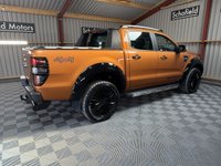 USED 2018 18 FORD RANGER 3.2 TDCi Wildtrak Pickup Double Cab 4dr Diesel Auto 4WD Euro 5 (200 ps) * LOW MILES * NEW 20&rdquo; ALLOY WHEELS