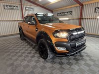 USED 2018 18 FORD RANGER 3.2 TDCi Wildtrak Pickup Double Cab 4dr Diesel Auto 4WD Euro 5 (200 ps) * LOW MILES * NEW 20&rdquo; ALLOY WHEELS