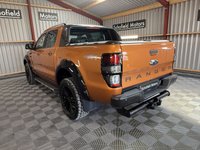 USED 2018 18 FORD RANGER 3.2 TDCi Wildtrak Pickup Double Cab 4dr Diesel Auto 4WD Euro 5 (200 ps) * LOW MILES * NEW 20&rdquo; ALLOY WHEELS