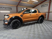 USED 2018 18 FORD RANGER 3.2 TDCi Wildtrak Pickup Double Cab 4dr Diesel Auto 4WD Euro 5 (200 ps) * LOW MILES * NEW 20&rdquo; ALLOY WHEELS