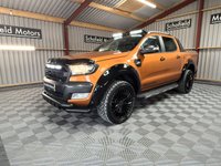 USED 2018 18 FORD RANGER 3.2 TDCi Wildtrak Pickup Double Cab 4dr Diesel Auto 4WD Euro 5 (200 ps) * LOW MILES * NEW 20&rdquo; ALLOY WHEELS