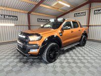 USED 2018 18 FORD RANGER 3.2 TDCi Wildtrak Pickup Double Cab 4dr Diesel Auto 4WD Euro 5 (200 ps) * LOW MILES * NEW 20&rdquo; ALLOY WHEELS