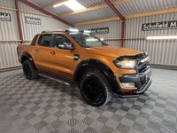 USED 2018 18 FORD RANGER 3.2 TDCi Wildtrak Pickup Double Cab 4dr Diesel Auto 4WD Euro 5 (200 ps) * LOW MILES * NEW 20&rdquo; ALLOY WHEELS