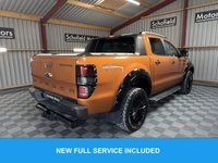 USED 2018 18 FORD RANGER 3.2 TDCi Wildtrak Pickup Double Cab 4dr Diesel Auto 4WD Euro 5 (200 ps) * LOW MILES * NEW 20&rdquo; ALLOY WHEELS