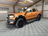 USED 2018 18 FORD RANGER 3.2 TDCi Wildtrak Pickup Double Cab 4dr Diesel Auto 4WD Euro 5 (200 ps) * LOW MILES * NEW 20&rdquo; ALLOY WHEELS