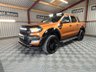 USED 2018 18 FORD RANGER 3.2 TDCi Wildtrak Pickup Double Cab 4dr Diesel Auto 4WD Euro 5 (200 ps) * LOW MILES * NEW 20&rdquo; ALLOY WHEELS
