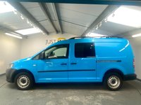 USED 2015 15 VOLKSWAGEN CADDY 1.6 TDI C20 Startline Panel Van 4dr Diesel Manual L1 H1 (149 g/km, 101 bhp) NO VAT, CARPET LINED, TWIN SLIDING SIDE DOORS!