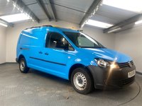 USED 2015 15 VOLKSWAGEN CADDY 1.6 TDI C20 Startline Panel Van 4dr Diesel Manual L1 H1 (149 g/km, 101 bhp) NO VAT, CARPET LINED, TWIN SLIDING SIDE DOORS!