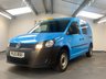 USED 2015 15 VOLKSWAGEN CADDY 1.6 TDI C20 Startline Panel Van 4dr Diesel Manual L1 H1 (149 g/km, 101 bhp) NO VAT, CARPET LINED, TWIN SLIDING SIDE DOORS!
