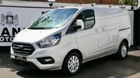 USED 2022 22 FORD TRANSIT CUSTOM 2.0 280 EcoBlue Limited L1 H1 Euro 6 (s/s) 5dr 1 OWNER*CARPLAY*CRUISE*HI SPEC