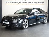 USED 2021 21 AUDI A4 2.0 TDI 35 Black Edition Saloon 4dr Diesel S Tronic Euro 6 (s/s) (163 ps) FULL AUDI MAIN DEALER SERVICE HISTORY + VIRTUAL COCKPIT DIGITAL DASH DISPLAY + SATELLITE NAVIGATION + REAR VIEW CAMERA + APPLE CARPLAY / ANDROID AUTO + BLUETOOTH PHONE AND MEDIA CONNECTIVITY + APPS CONTROL + IN CAR ENTERTAINMENT WITH MEDIA DISPLAY + AUTOMATIC LED HEADLIGHTS + DAB DIGITAL RADIO + THREE ZONE CLIMATE CONTROL + AIR CONDITIONING + ECO STOP/START SYSTEM + SELECTABLE DRIVING MODES + FRONT AND REAR PARKING SENSORS + 19 INCH ALLOY WHEELS + AUTOMATIC WIPERS WITH RAIN SENSOR + KEYLESS STAR