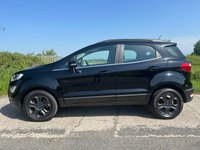 USED 2018 68 FORD ECOSPORT 1.0T EcoBoost GPF Zetec SUV 5dr Petrol Auto Euro 6 (s/s) (125 ps) RARE AUTOMATIC MODEL + REAR PARKING SENSORS + FINISHED IN SHADOW BLACK + VERY LOW GENUINE MILES + 8' TOUCHSCREEN DISPLAY WITH SAT NAV + BLUETOOTH WITH USB PORT + QUICKCLEAR HEATED WINDSCREEN + REMOTE CENTRAL LOCKING WITH 2 KEYS + ELECTRIC PACK + 16' MAGNETIC ALLOY WHEELS WITH TPMS