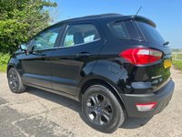 USED 2018 68 FORD ECOSPORT 1.0T EcoBoost GPF Zetec SUV 5dr Petrol Auto Euro 6 (s/s) (125 ps) RARE AUTOMATIC MODEL + REAR PARKING SENSORS + FINISHED IN SHADOW BLACK + VERY LOW GENUINE MILES + 8' TOUCHSCREEN DISPLAY WITH SAT NAV + BLUETOOTH WITH USB PORT + QUICKCLEAR HEATED WINDSCREEN + REMOTE CENTRAL LOCKING WITH 2 KEYS + ELECTRIC PACK + 16' MAGNETIC ALLOY WHEELS WITH TPMS