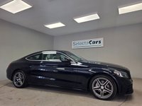 USED 2018 68 MERCEDES-BENZ C-CLASS 1.5 C200 MHEV AMG Line (Premium) Coupe 2dr Petrol G-Tronic+ Euro 6 (s/s) (198 ps) 