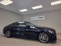 USED 2018 68 MERCEDES-BENZ C-CLASS 1.5 C200 MHEV AMG Line (Premium) Coupe 2dr Petrol G-Tronic+ Euro 6 (s/s) (198 ps) 