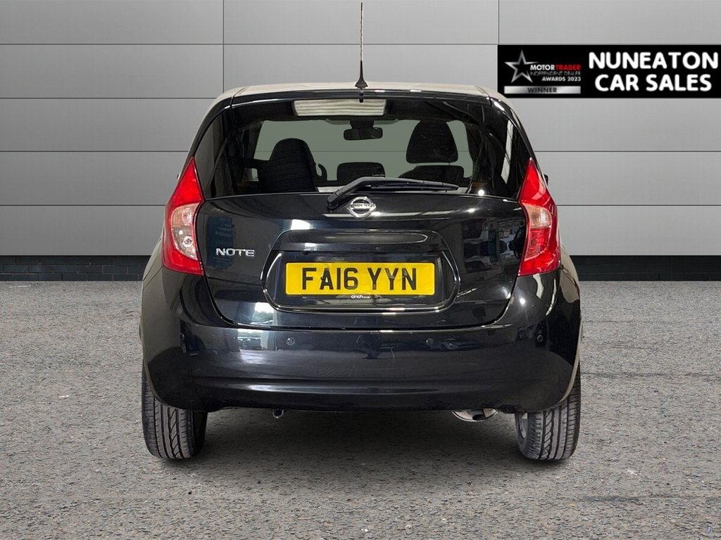 USED 2016 16 NISSAN NOTE 1.2 DIG-S Tekna Hatchback 5dr Petrol XTRON Euro 6 (s/s) (98 ps) REAR PARKING CAMERA AND SENSORS