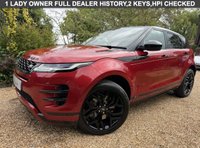USED 2020 70 LAND ROVER RANGE ROVER EVOQUE 1.5 P300e 12.2kWh R-Dynamic SE SUV 5dr Petrol Plug-in Hybrid Auto 4WD Euro 6 (s/s) (309 ps) BLACK ALLOYS, APPLE CAR PLAY