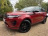 USED 2020 70 LAND ROVER RANGE ROVER EVOQUE 1.5 P300e 12.2kWh R-Dynamic SE SUV 5dr Petrol Plug-in Hybrid Auto 4WD Euro 6 (s/s) (309 ps) BLACK ALLOYS, APPLE CAR PLAY