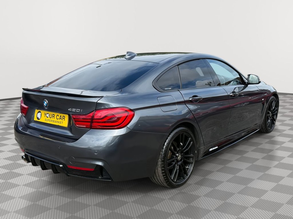 USED 2018 68 BMW 4 SERIES GRAN COUPE 2.0 420i M Sport Hatchback 5dr Petrol Auto Euro 6 (s/s) (184 ps) Heated Seats, Parking Sensors