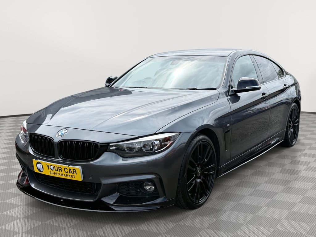 USED 2018 68 BMW 4 SERIES GRAN COUPE 2.0 420i M Sport Hatchback 5dr Petrol Auto Euro 6 (s/s) (184 ps) Heated Seats, Parking Sensors