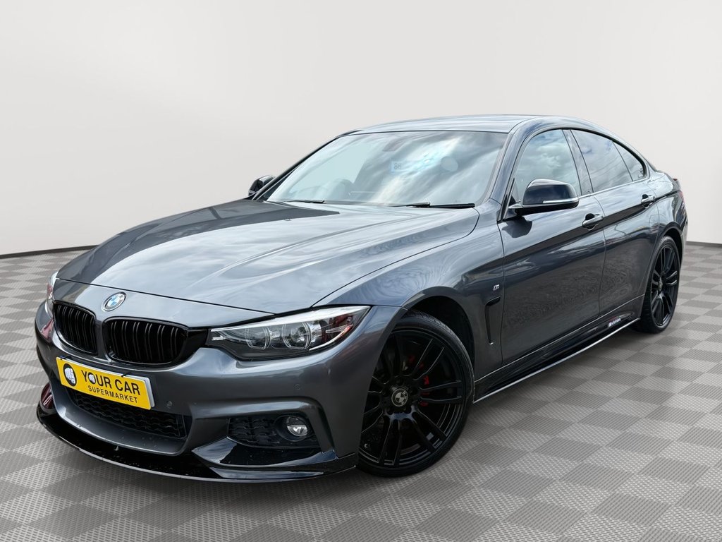 USED 2018 68 BMW 4 SERIES GRAN COUPE 2.0 420i M Sport Hatchback 5dr Petrol Auto Euro 6 (s/s) (184 ps) Heated Seats, Parking Sensors