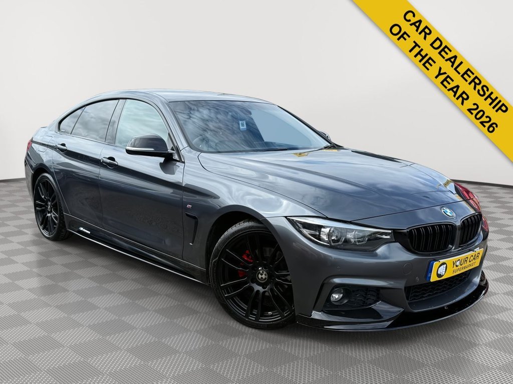 USED 2018 68 BMW 4 SERIES GRAN COUPE 2.0 420i M Sport Hatchback 5dr Petrol Auto Euro 6 (s/s) (184 ps) Heated Seats, Parking Sensors