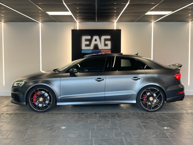 USED 2019 AUDI RS3 2.5 TFSI Audi Sport Edition Saloon 4dr Petrol S Tronic quattro Euro 6 (s/s) (400 ps) SATIN PPF | STAGE 2 | CARBON EXTRAS