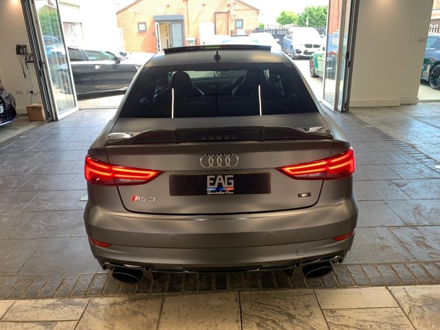 USED 2019 AUDI RS3 2.5 TFSI Audi Sport Edition Saloon 4dr Petrol S Tronic quattro Euro 6 (s/s) (400 ps) SATIN PPF | STAGE 2 | CARBON EXTRAS