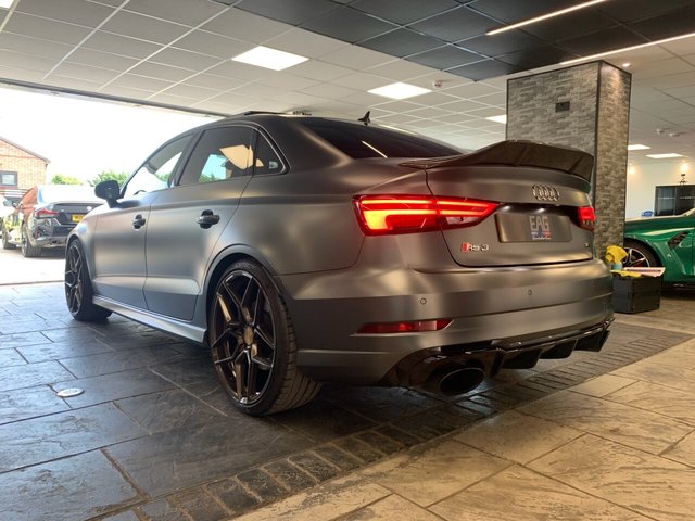 USED 2019 AUDI RS3 2.5 TFSI Audi Sport Edition Saloon 4dr Petrol S Tronic quattro Euro 6 (s/s) (400 ps) SATIN PPF | STAGE 2 | CARBON EXTRAS