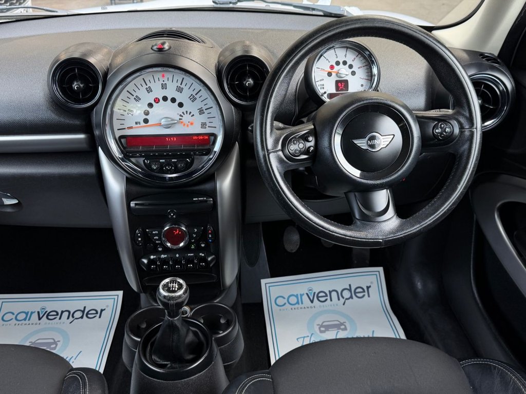 USED 2013 13 MINI COOPER 1.6 Cooper D SUV 3dr Diesel Manual Euro 5 (s/s) (112 ps) |Cruise|R.Sensor|Bluetooth| &pound;35 Road Tax|