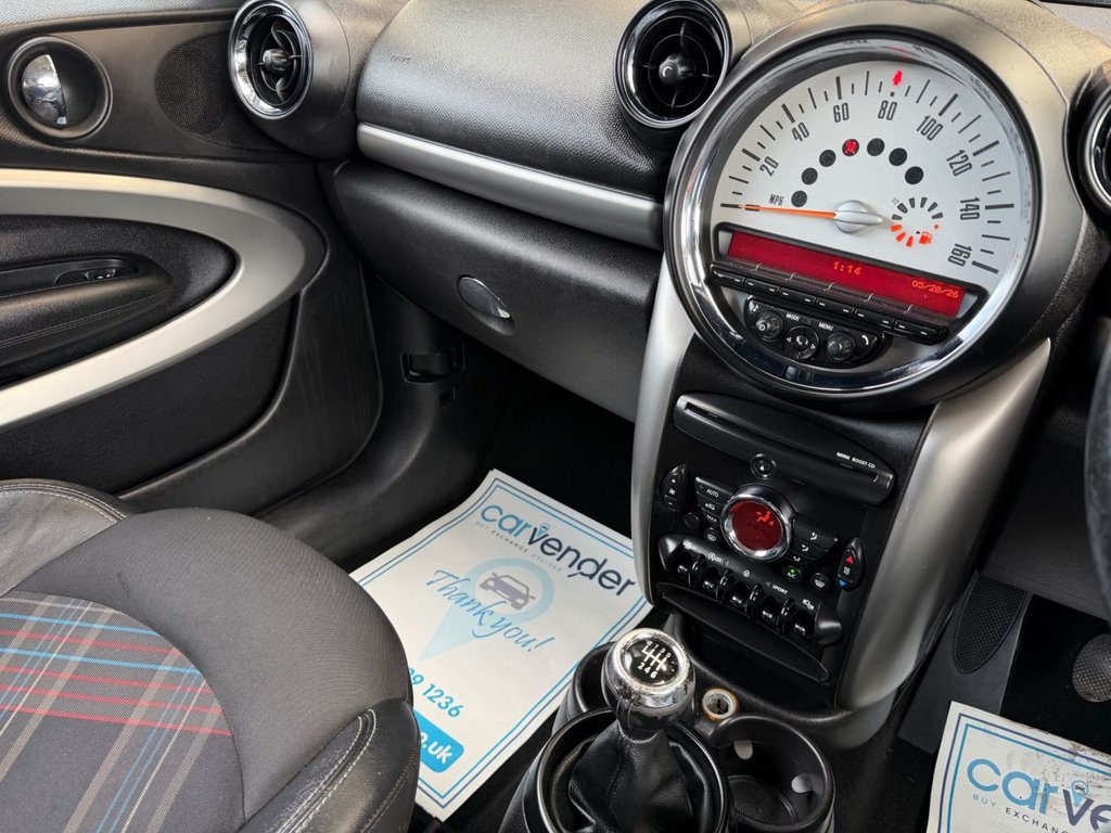USED 2013 13 MINI COOPER 1.6 Cooper D SUV 3dr Diesel Manual Euro 5 (s/s) (112 ps) |Cruise|R.Sensor|Bluetooth| &pound;35 Road Tax|