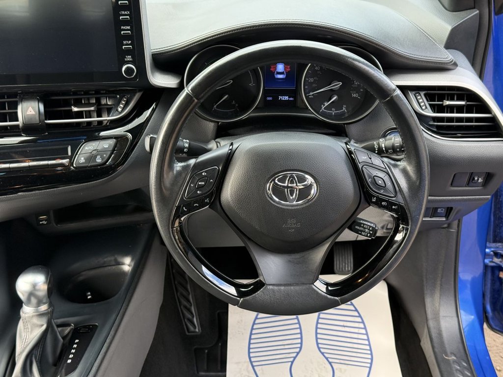 USED 2020 70 TOYOTA C-HR 1.8 VVT-h Icon SUV 5dr Petrol Hybrid CVT Euro 6 (s/s) (122 ps) Rear Camera, Lane Departure