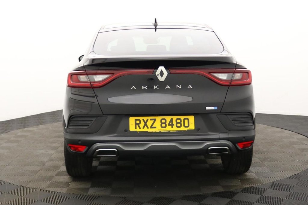 USED 2022 72 RENAULT ARKANA 1.6 E-TECH r.s. line SUV 5dr Petrol Hybrid Auto 2WD Euro 6 (s/s) (145 bhp) Car Play, Camera, Keyless
