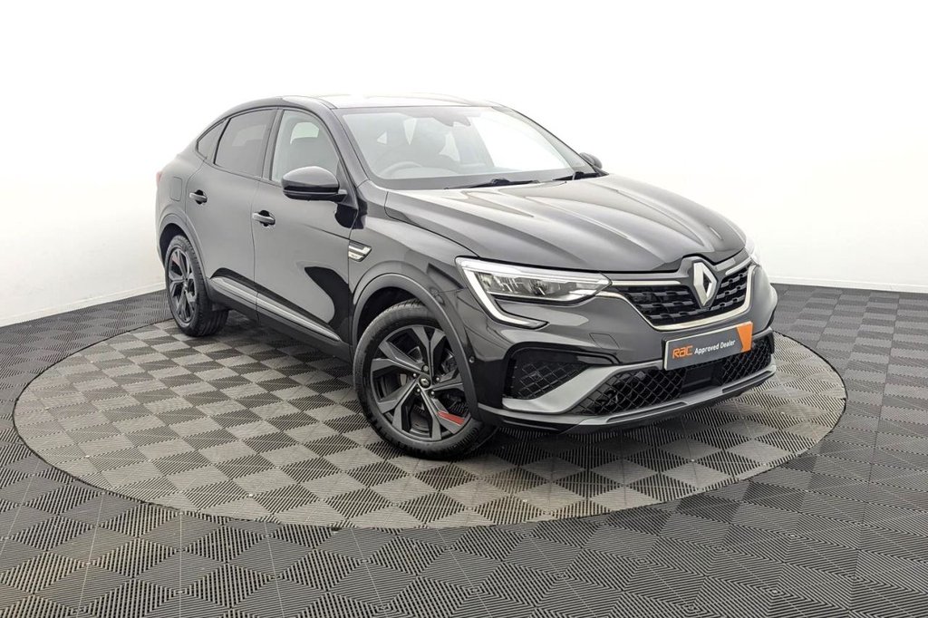 USED 2022 72 RENAULT ARKANA 1.6 E-TECH r.s. line SUV 5dr Petrol Hybrid Auto 2WD Euro 6 (s/s) (145 bhp) Car Play, Camera, Keyless