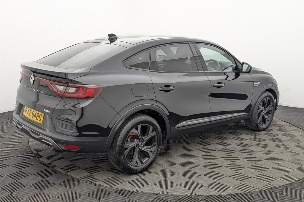 USED 2022 72 RENAULT ARKANA 1.6 E-TECH r.s. line SUV 5dr Petrol Hybrid Auto 2WD Euro 6 (s/s) (145 bhp) Car Play, Camera, Keyless